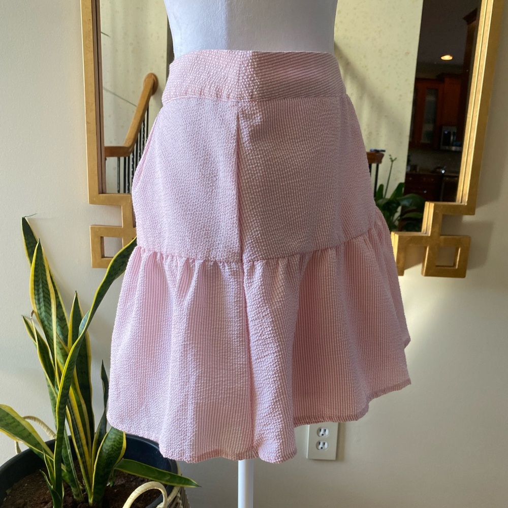 🆕 Francesca’s Sienna striped Wrap skort sz Large - Picture 8 of 16